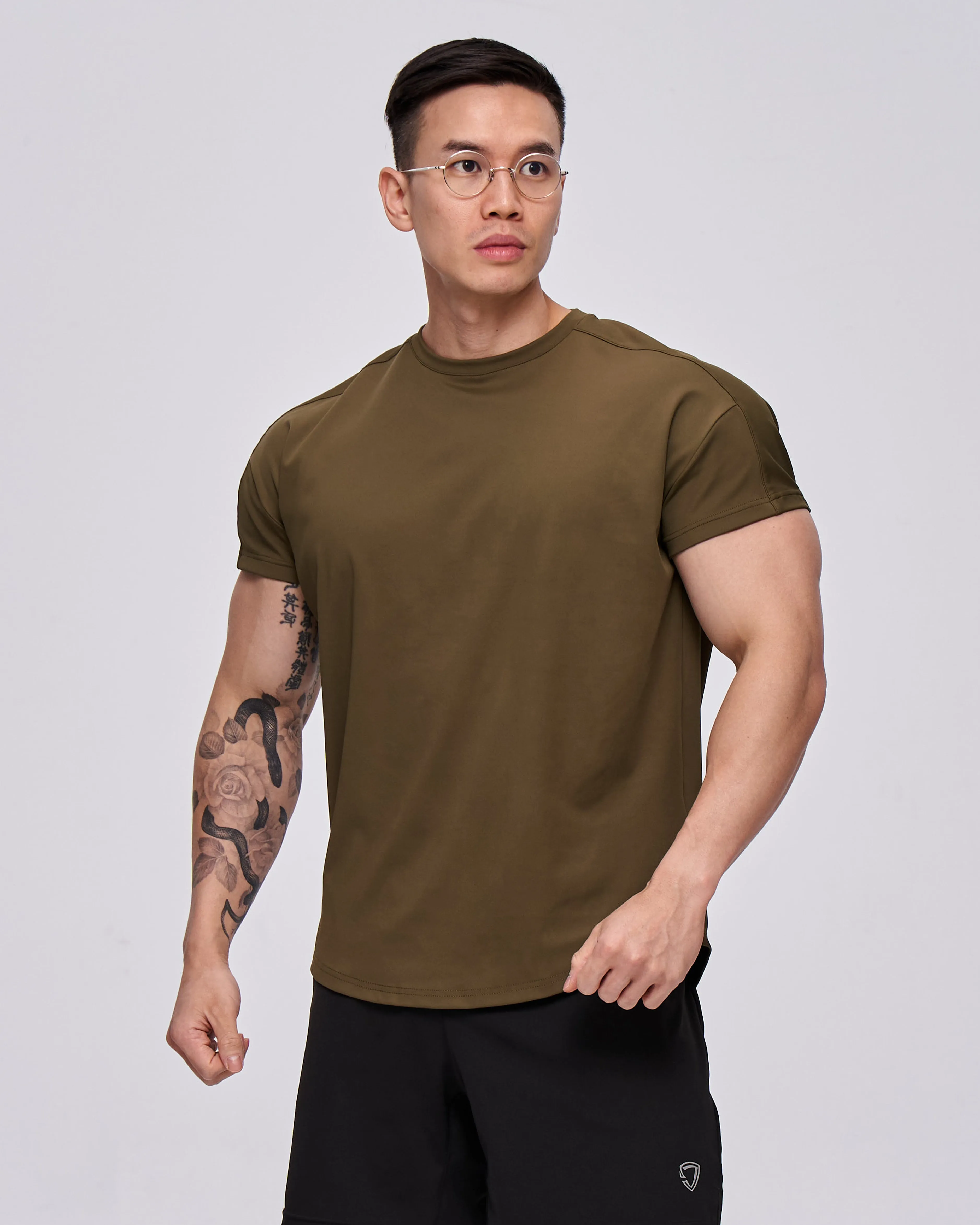 Adapt Drop Shoulder Muscle Tee