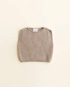 Baby Vest Harvey - sand <br>hvid