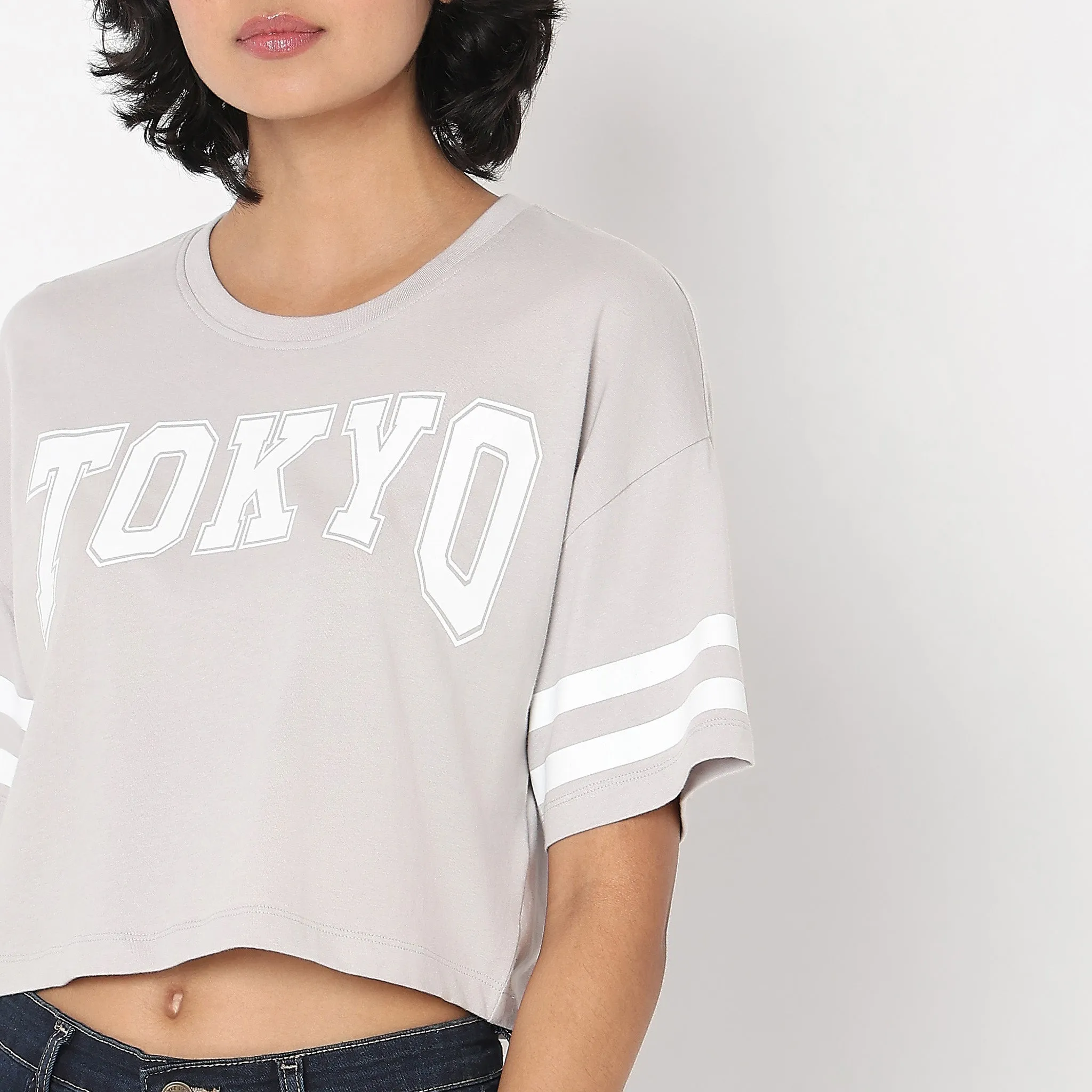 Boxy Fit Graphic T-Shirt