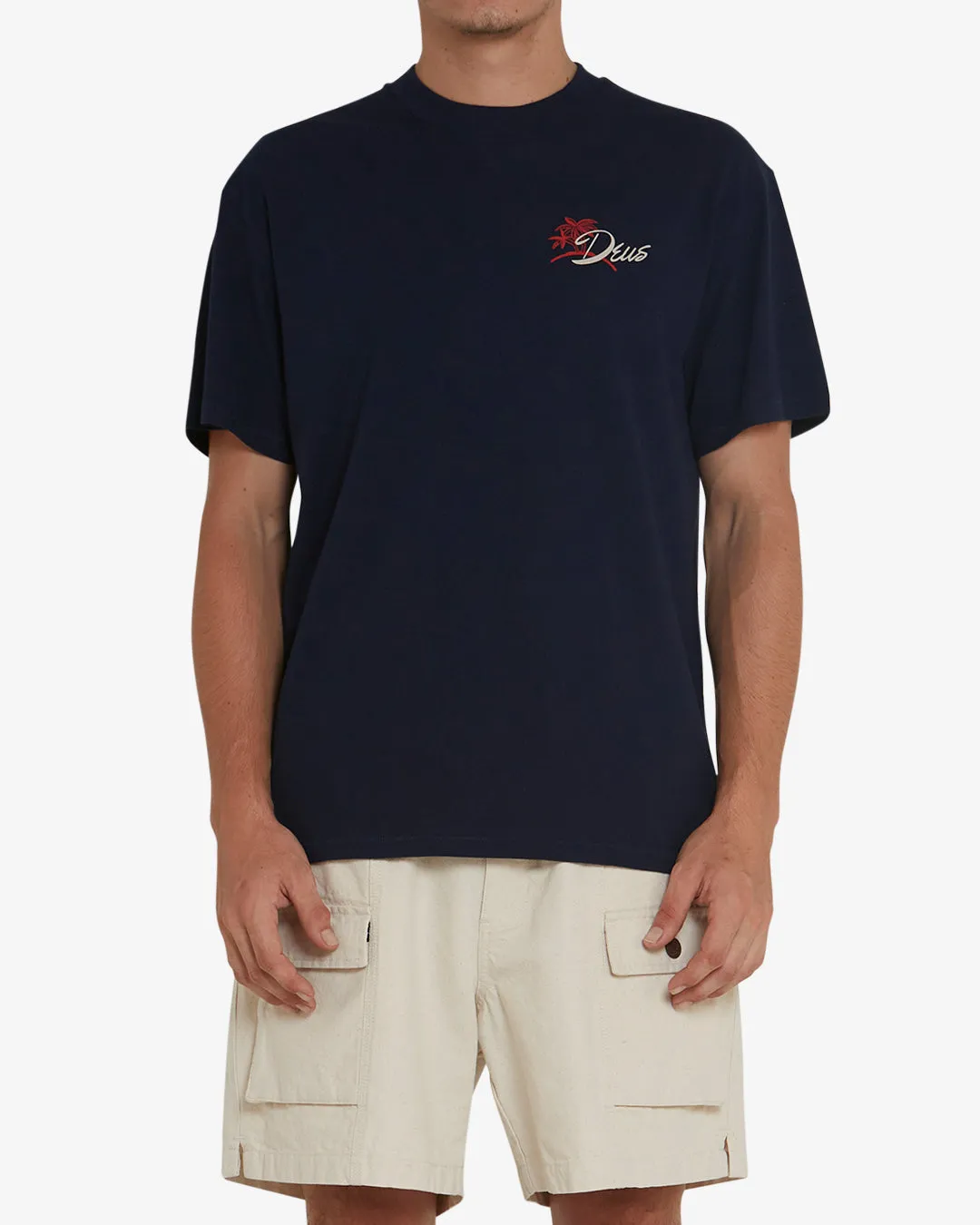 BREAKER TEE - NAVY