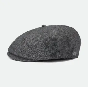 Brixton Brood Snap Cap - Grey/Black