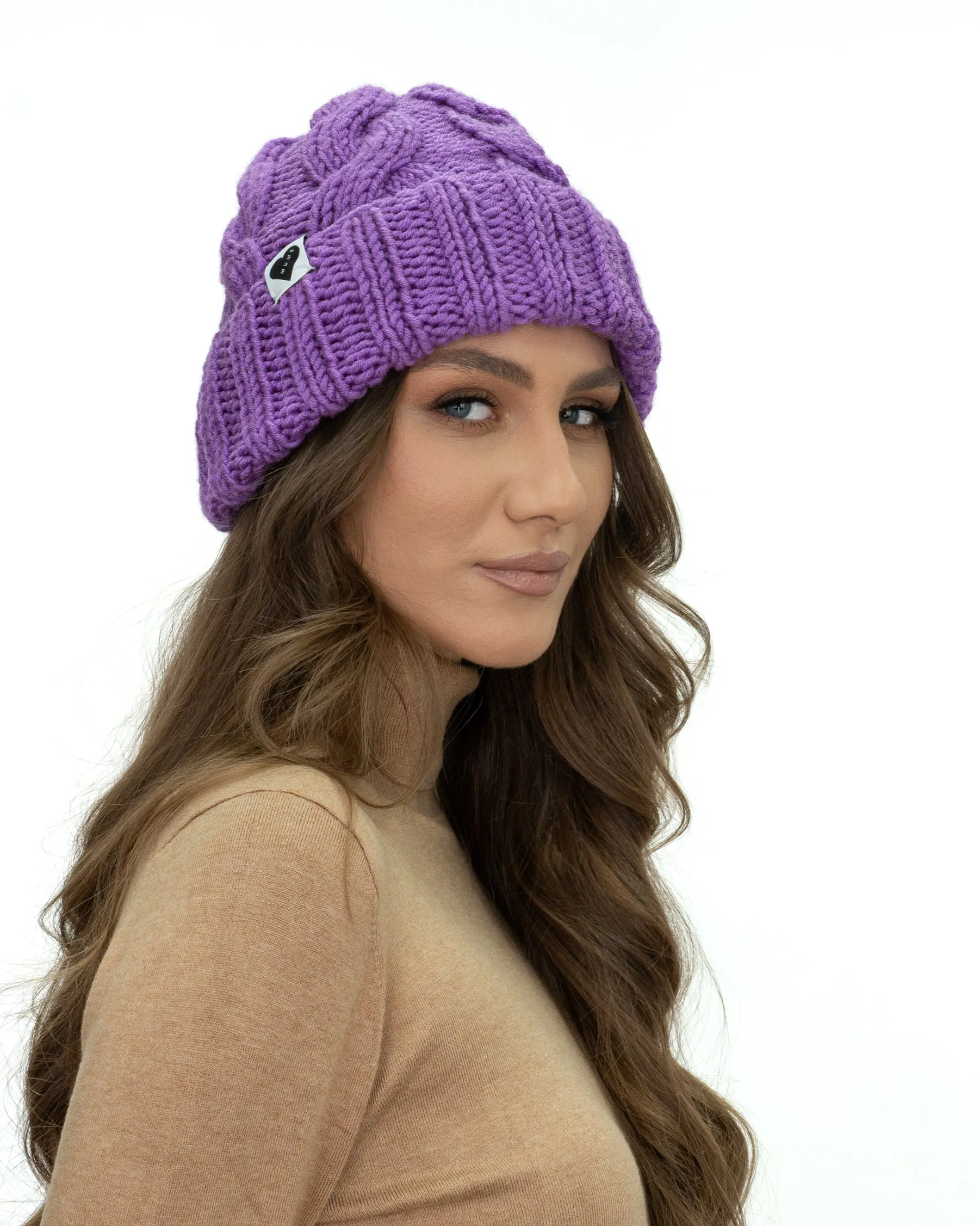 Cable Ribbed Beanie