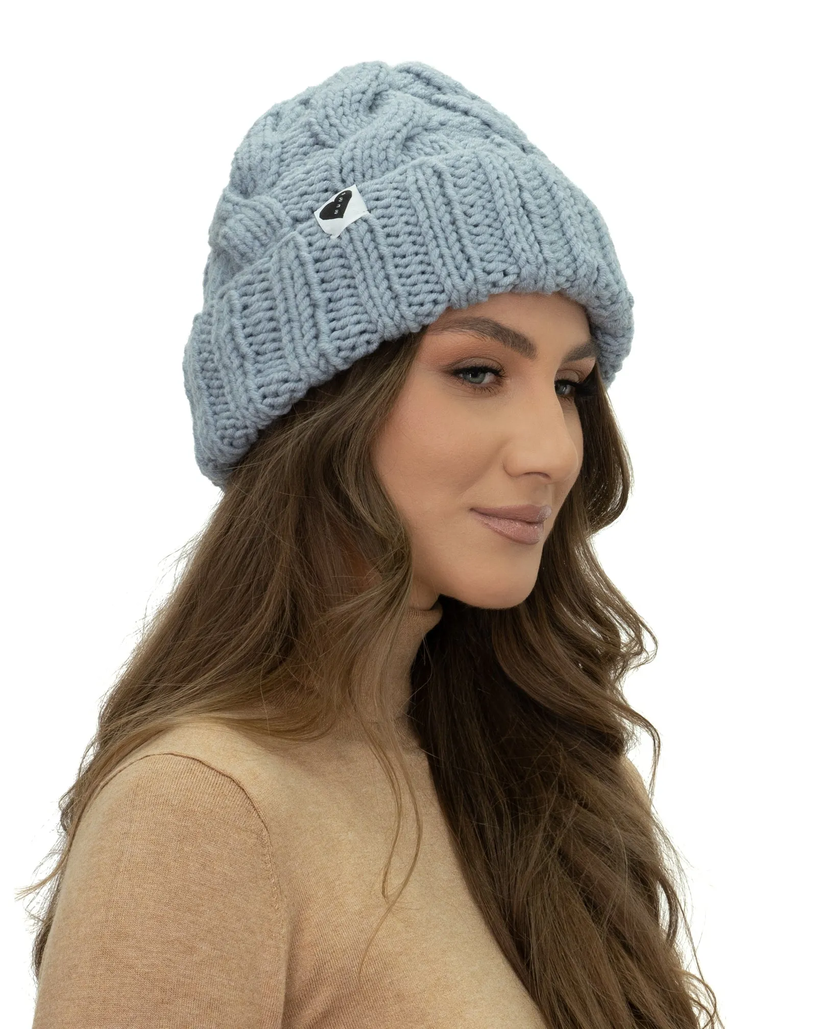 Cable Ribbed Beanie