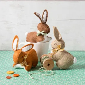 Corinne Lapierre - Bunnies Felt Craft Kit