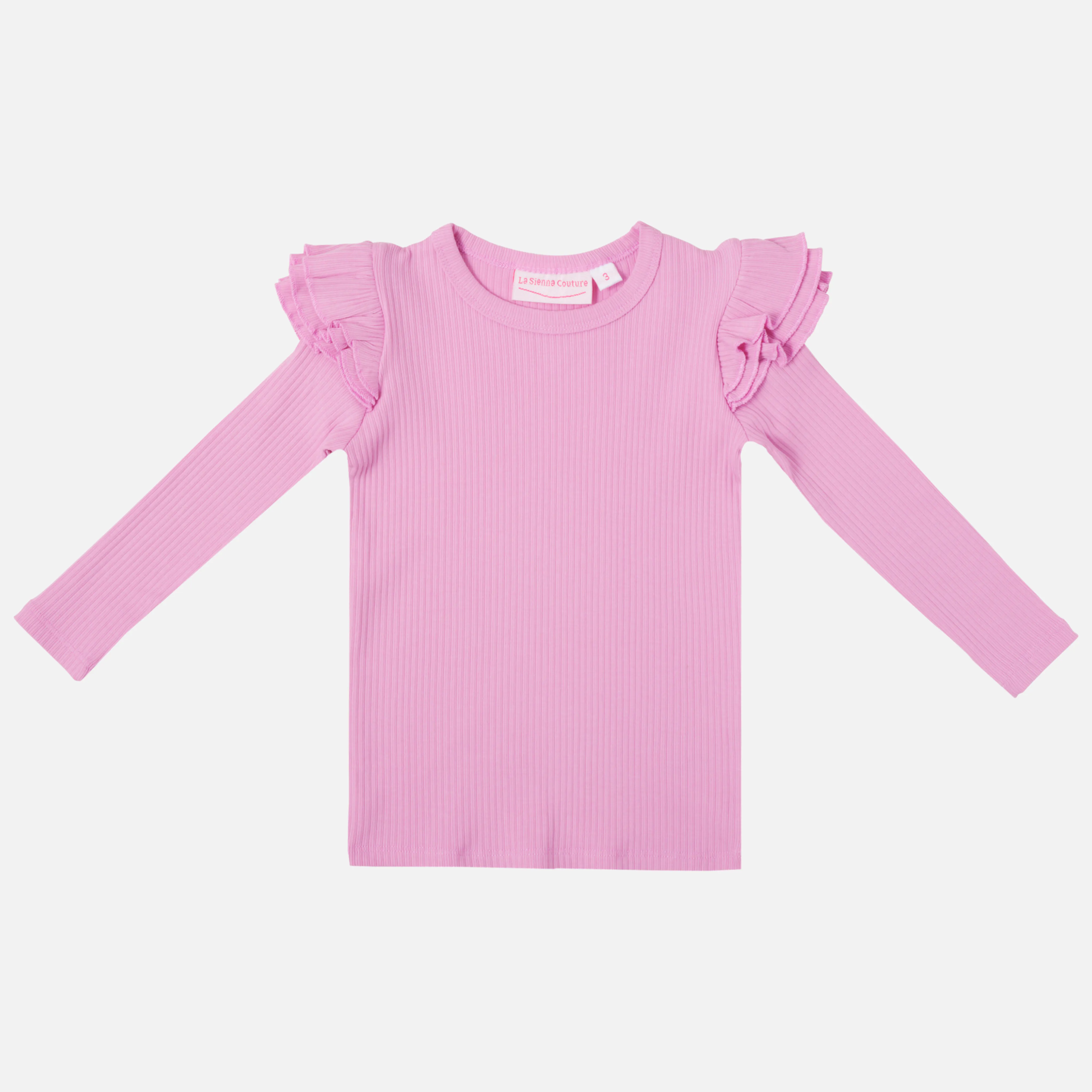 Cozy Long Sleeve Flutter - Candy Pop