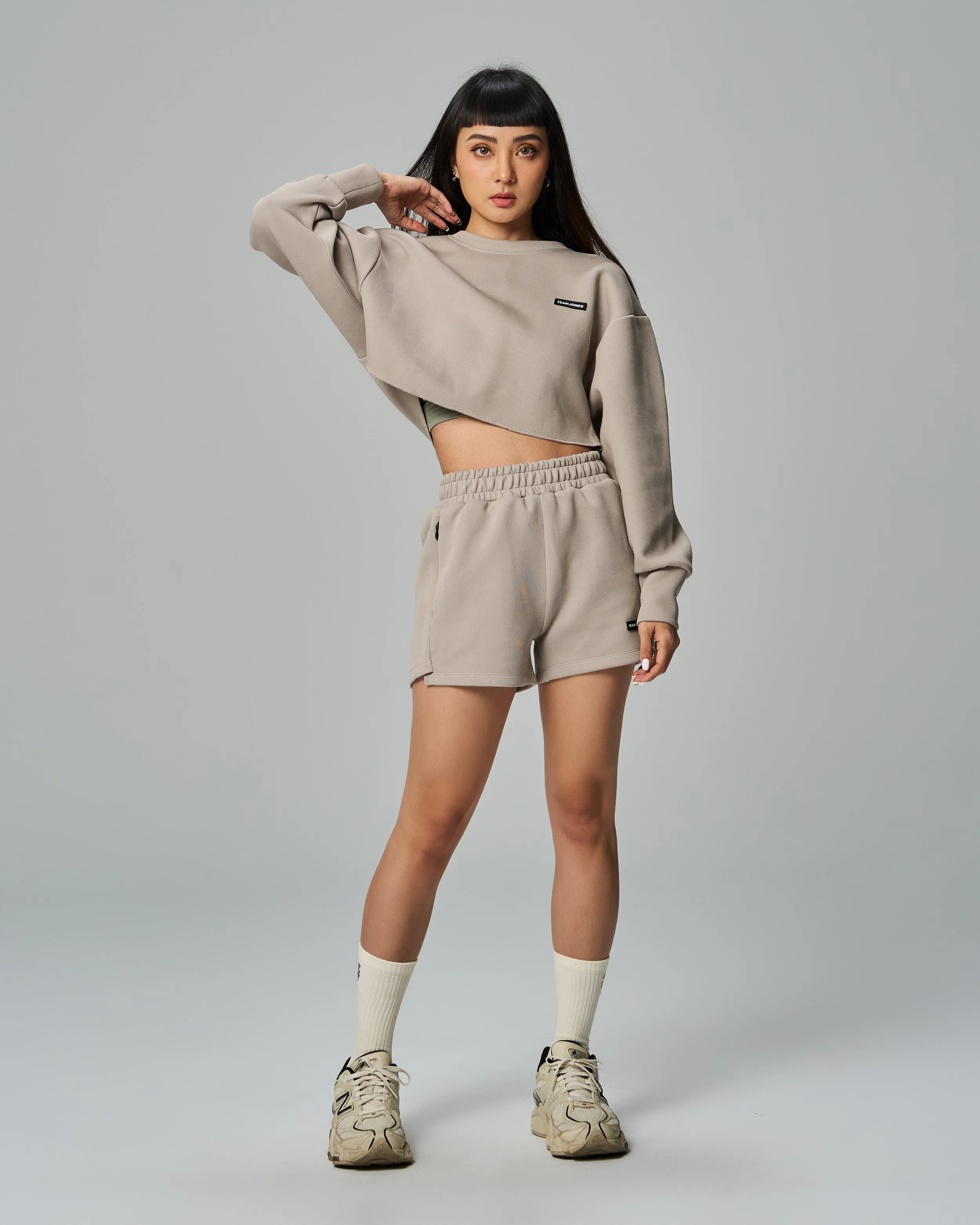 Everyday Label High-Waisted Shorts