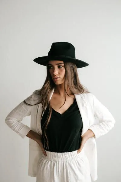 GIGI PIP Monroe Rancher Hat - Black