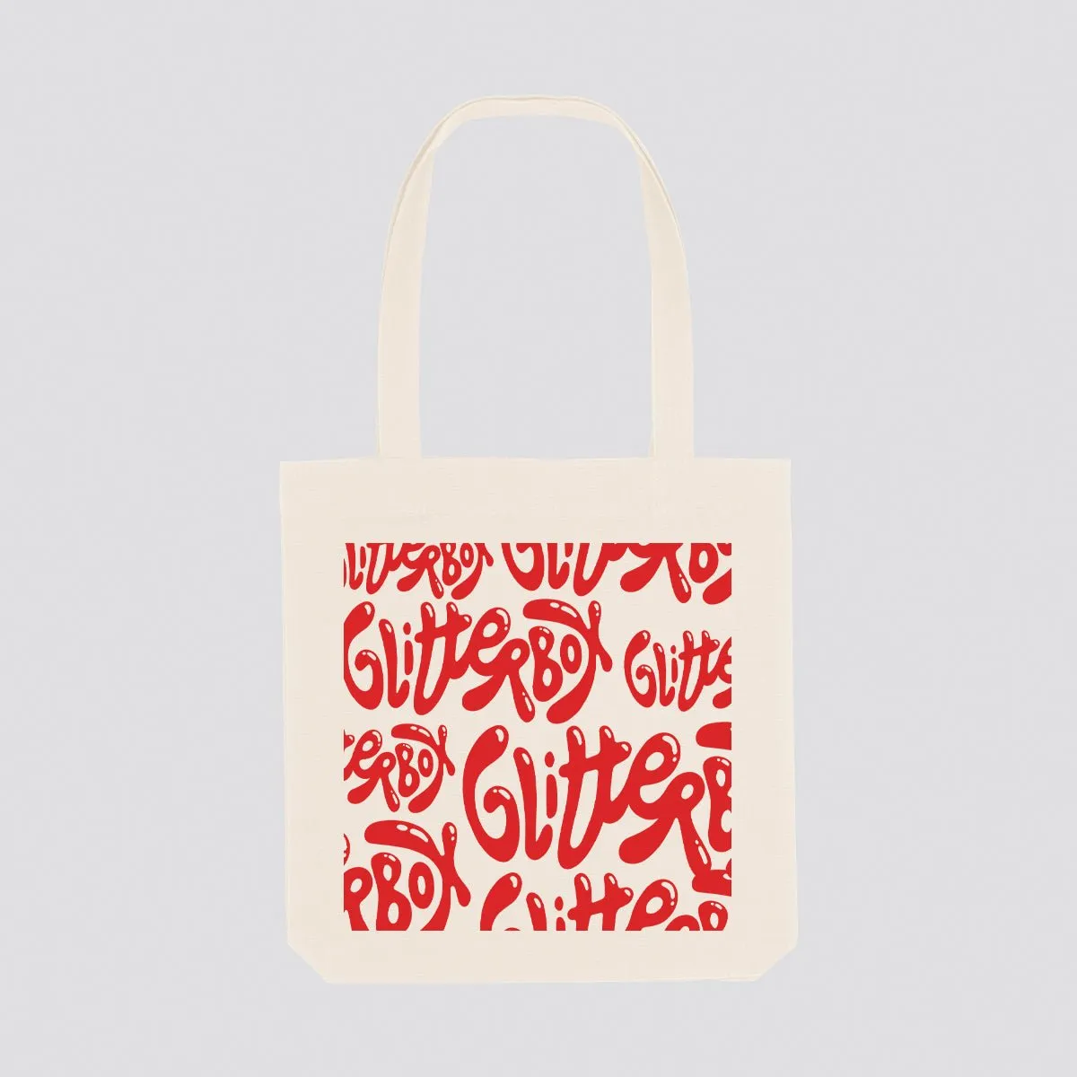 Glitterbox Red Jelly Pattern Tote Bag