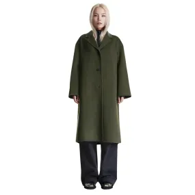 Grav Wool Coat - Jade