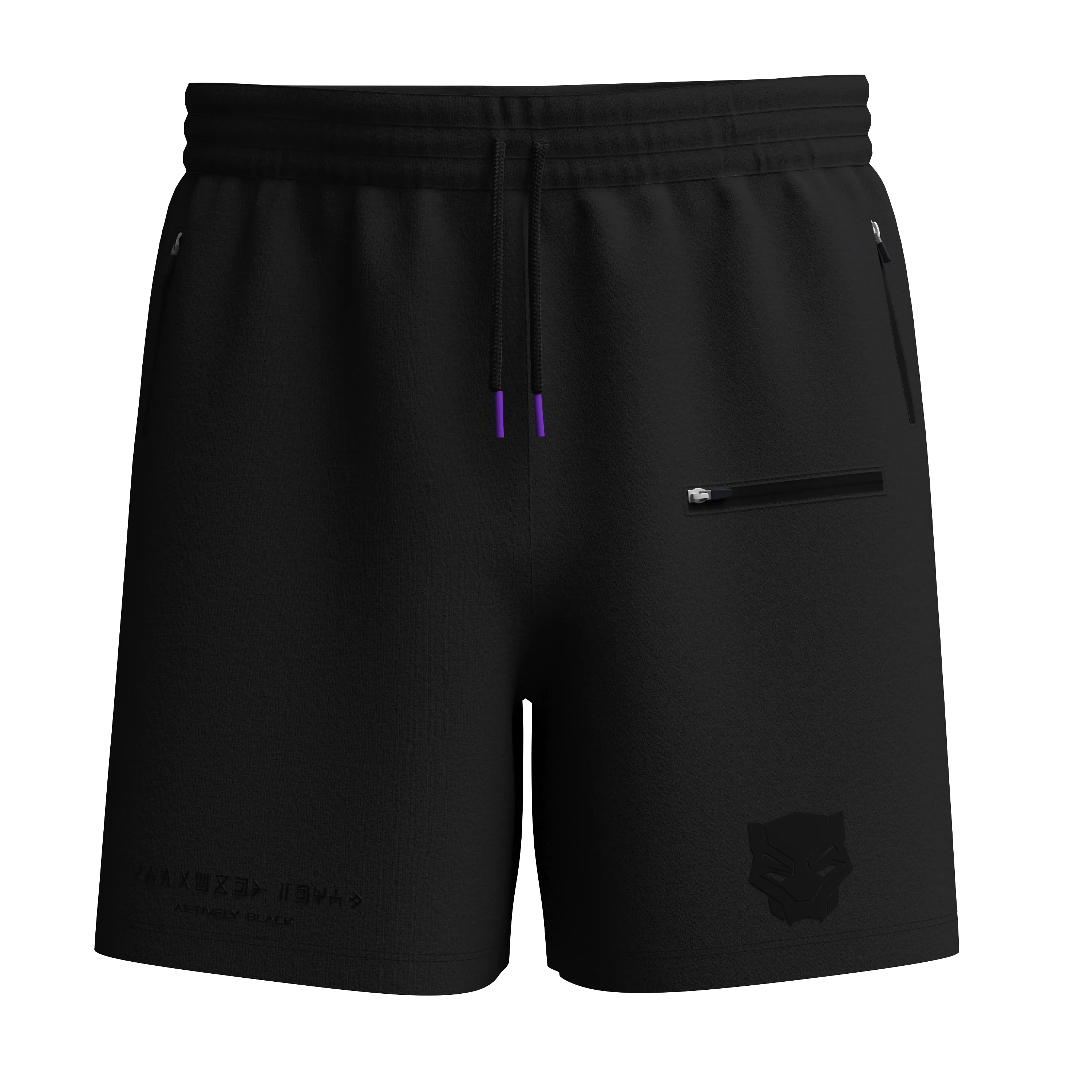 Men's Wakanda Athletics Panther Shorts