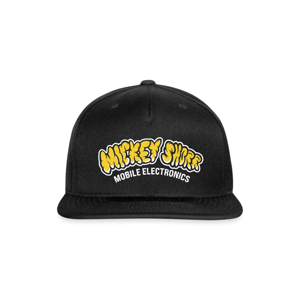 Mickey Shorr Bubble Logo Snapback Baseball Cap