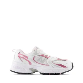 NEW BALANCE SNEAKERS GR530RK BIANCO-ROSA