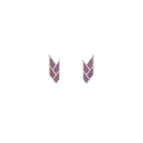 OSIRIS STUDS TYRIAN — Sterling Silver