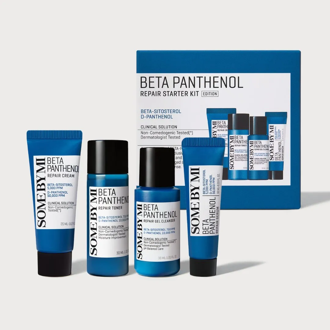 Set Some By Mi Beta Panthenol Repair Starter Kit ( 4 components)