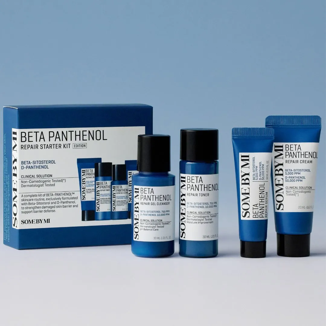 Set Some By Mi Beta Panthenol Repair Starter Kit ( 4 components)