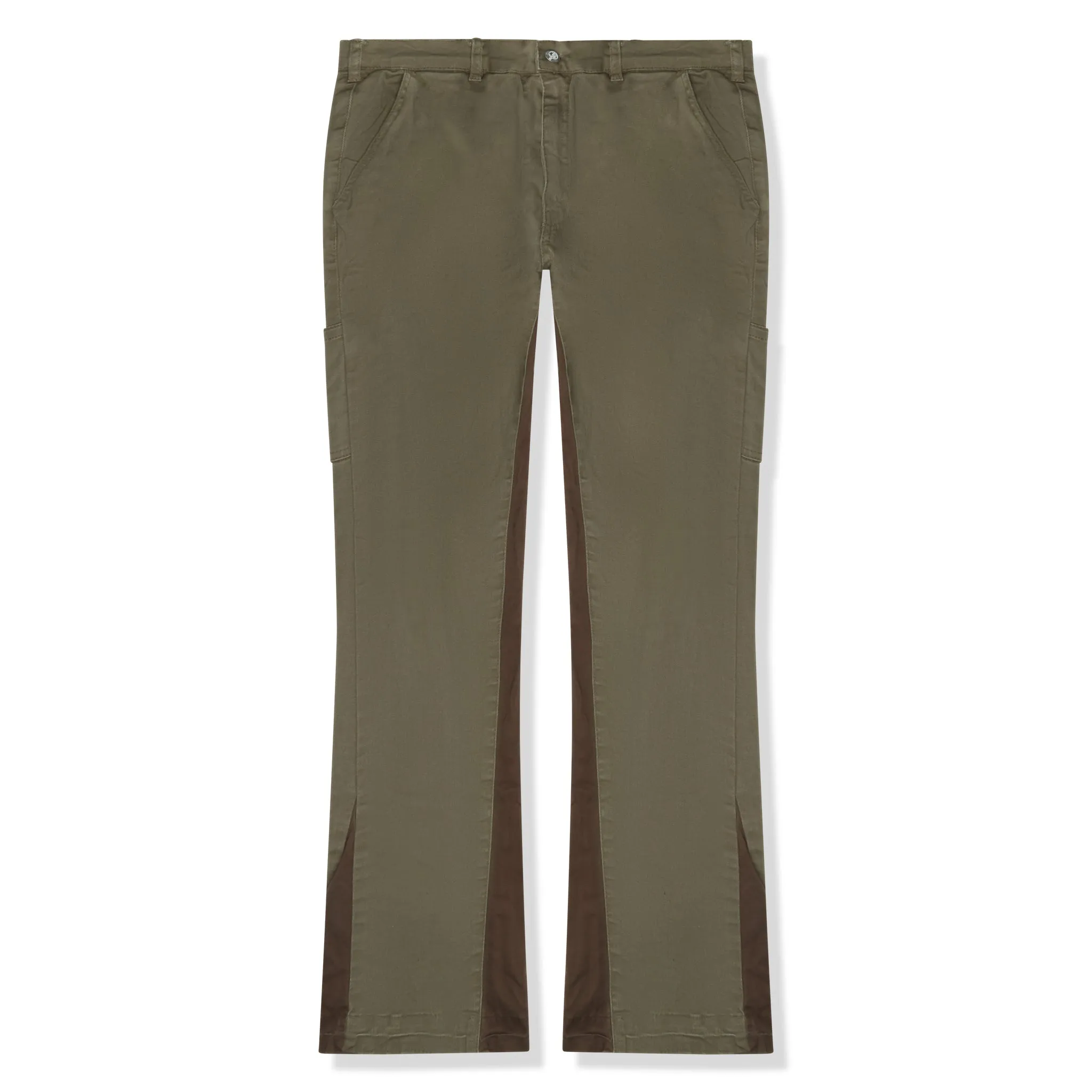 Suavo World Flare Denim Khaki