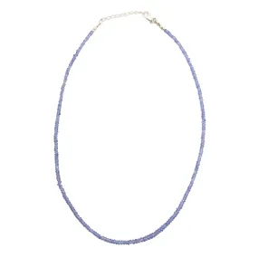 Tanzanite - Beaded Necklace