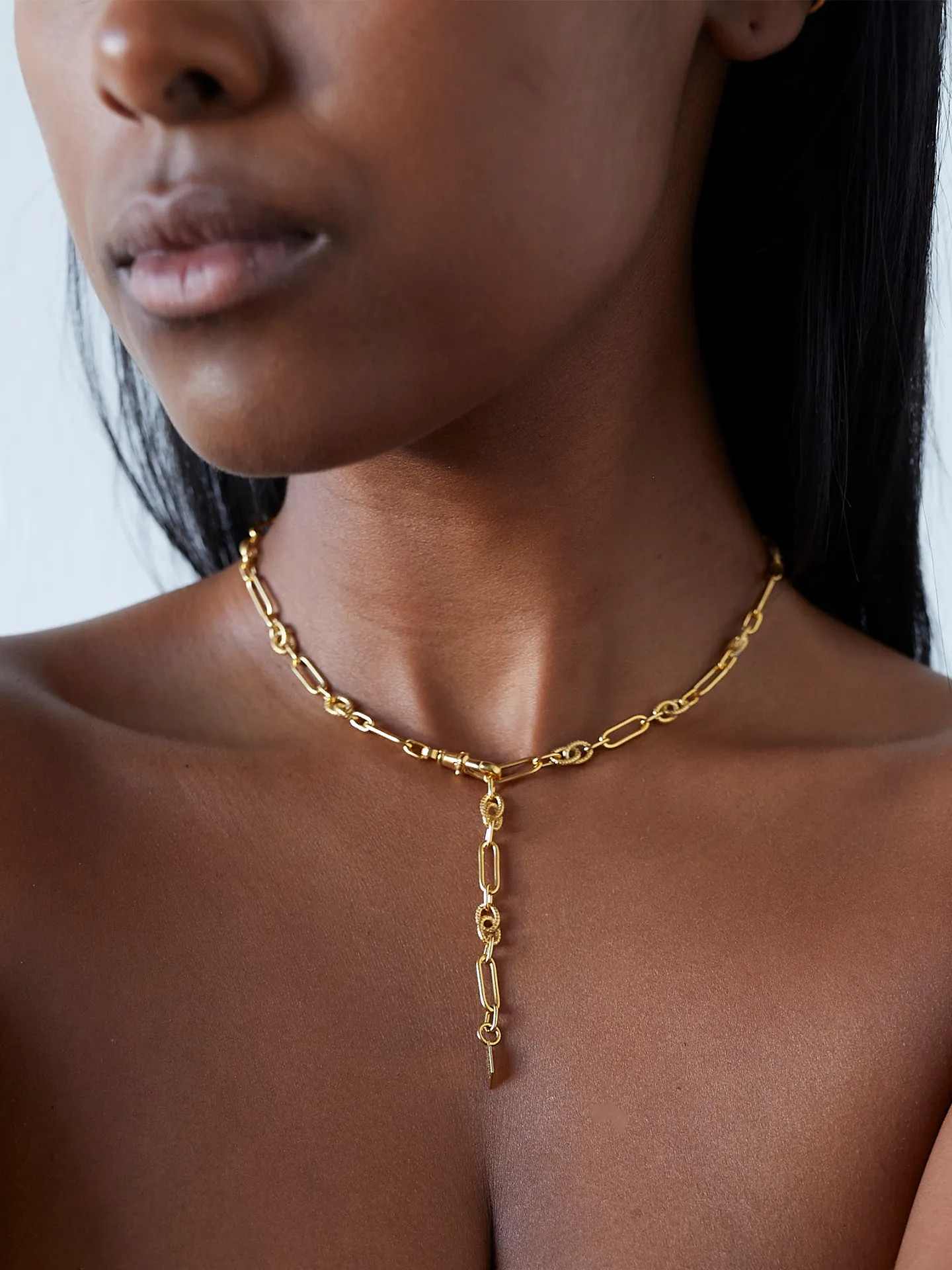 Vermeil Motley Chain Necklace