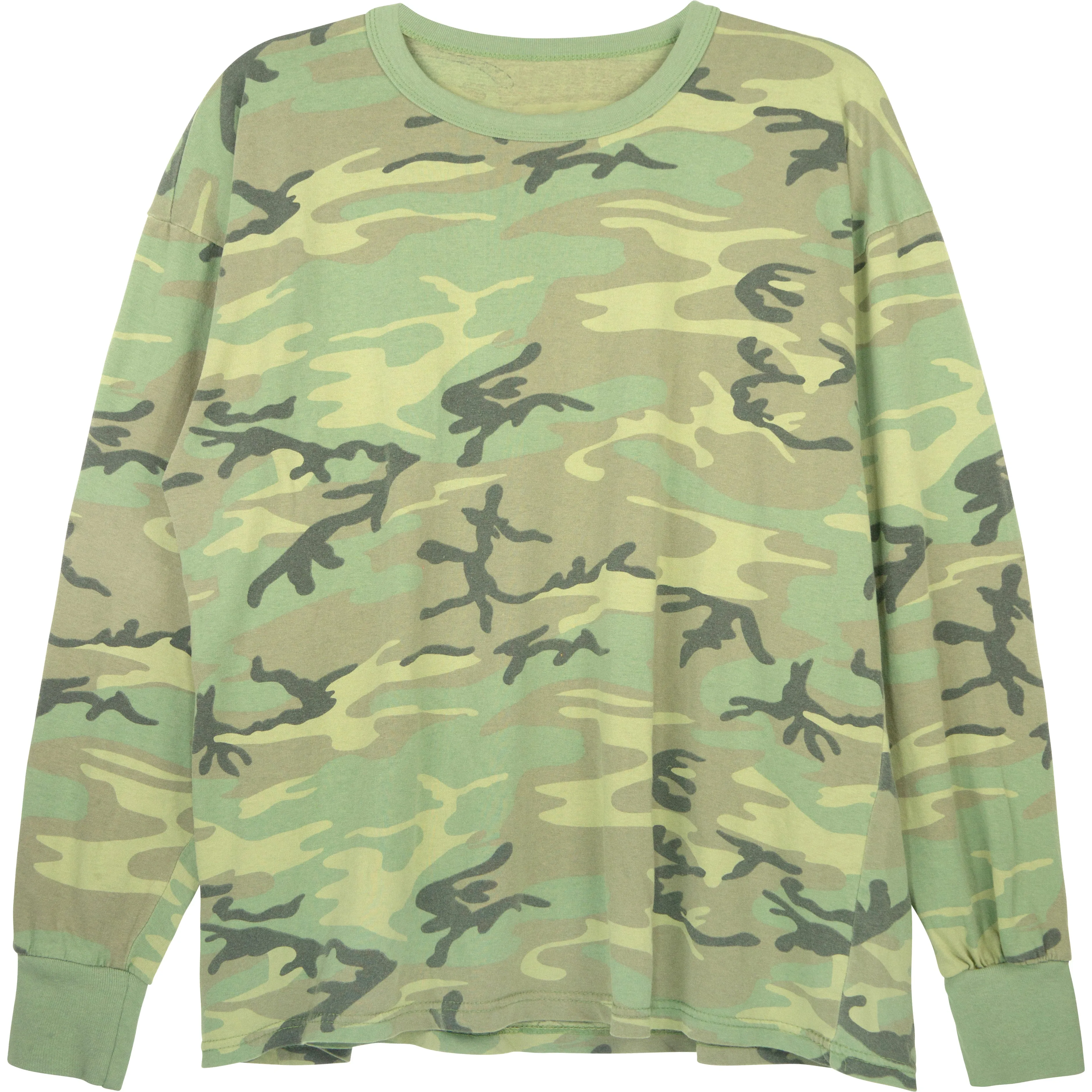 VINTAGE CAMO LONG SLEEVE TEE