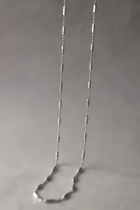 Vintage Cutting Sterling Silver Chain