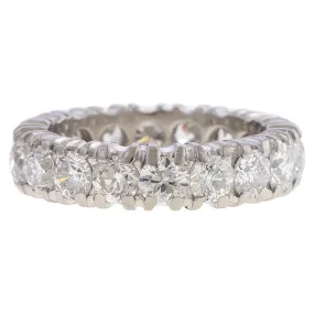 Vintage Diamond Eternity Band Ring